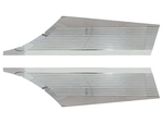 Ford Parts - Ford Car Washboard Moulding Set - Aluminum - Body Styles 54a, 62a, 63a, 65a, 71e, 71f, 75a And 76b