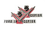 Ford Parts -  Ford Car Valve Cover Decal "Police Interceptor"